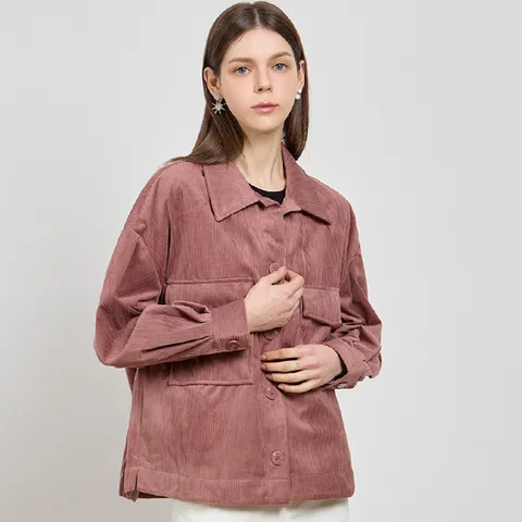 [홈쇼핑방송/르오트(LeOT)] 클래식 셔츠형 코듀로이 자켓