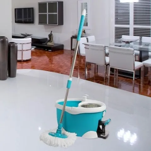 탈수 물걸레 밀대 발판형 통돌이 회전 밀대걸레 물걸[YYH-WCODE]