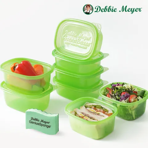 데비마이어 그린박스 밀프랩 반찬통  냉장고정리 소분용기 3세트 9p