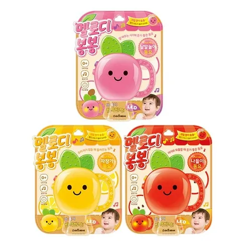 스마트베어 멜로디봉봉 3종세트 (나들이,자장가,낱말놀이)