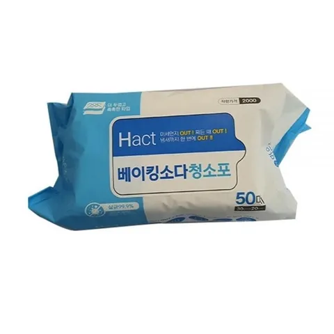 살균 베이킹 청소포 50매 물걸레청소포 청소용품 (WF7DE93)