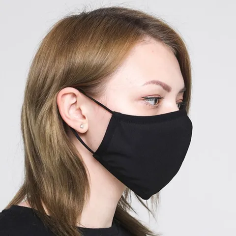 천마스크 빨아쓰는 블랙 스판 마스크 성인 면마스크[YYH-WCODE]