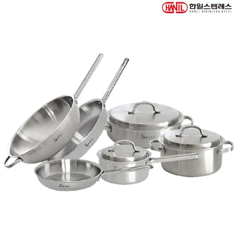 한일STS 스플릿 통5중 IH 인덕션가능 스텐냄비 후라이팬세트 6종(편16+양20+전24+후20+28+궁28)