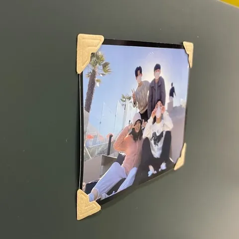 폴꾸 탑꾸 사진꾸미기 모서리스티커 크라프트