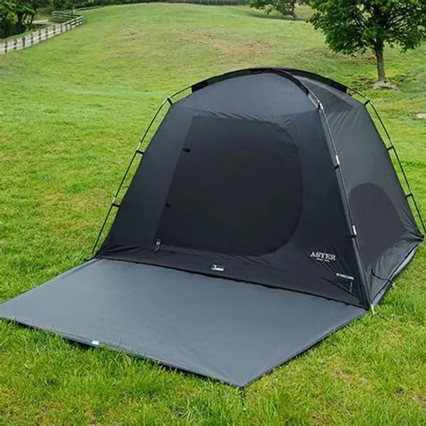 카즈미 돔텐트 캠핑 장박 쉘터 아스터 돔 텐트 블랙 (WFH2ZZ4)