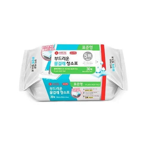 이라이프 부드러운 물걸레청소포 30매 표준