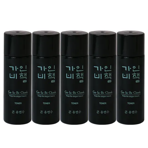 (5개)가인비책 곤 유연수 30ml /남성스킨 한방 화장품 미니 여행용