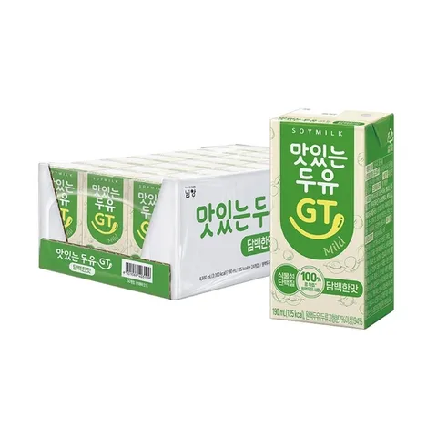 맛있는 두유 GT 담백한맛 190ml x 48개