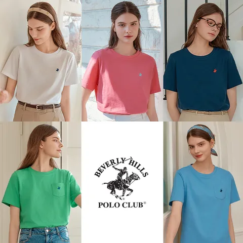 25SS 비버리힐즈폴로클럽 여성 데일리 반팔티셔츠 5종