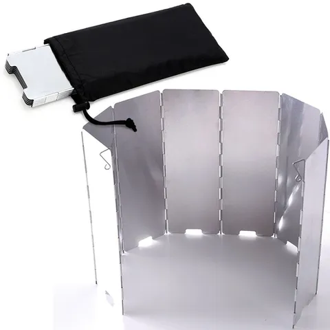 초경량 버너필수품 접이식 알루미늄 버너 바람막이 (WB09342)