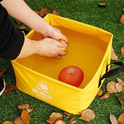 접이식 설거지통 바스켓 13L 양동이 자동차 세차용품 (WB92393)