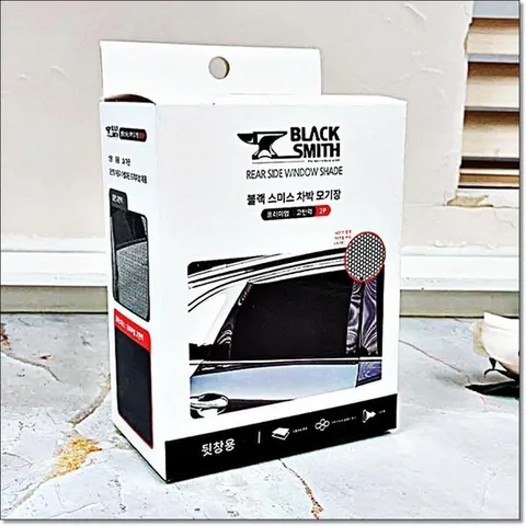 토드 블랙 스미스 차박 모기장 2개입 뒷창용120x80cm