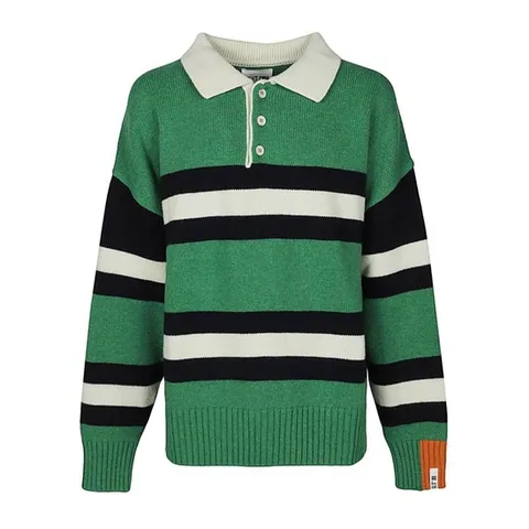 라이트 폴트 남성 그린 폴로 긴팔니트 A2208 309801 