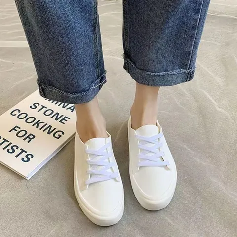 여성 2컬러 데일리 스니커즈 장화 방수 단화 운동화