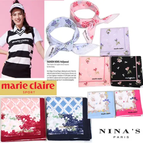 marie clarie_레이디 골프여성손수건(2SS163)