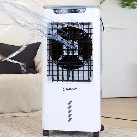 한빛 폭포수 대용량 냉풍기 50L 저전력냉풍기 산업용냉풍기 가정용냉풍기 공업용냉풍기 기화식냉풍기
