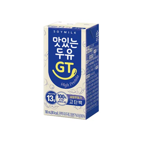 맛있는 두유 GT 고단백 190ml x 48개