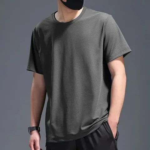 남성 3컬러 아이스 쿨링원단 여름 반팔티셔츠 기능성 (WFHYSGJ)