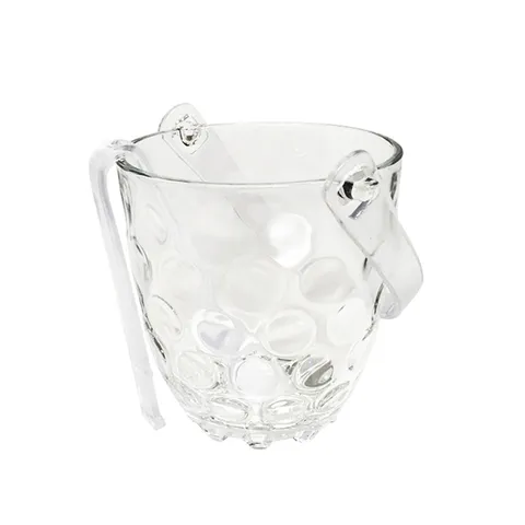 유리 아이스버킷 퓨어 (도트)