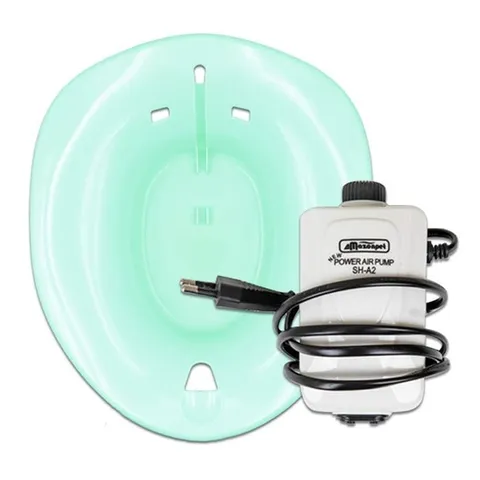 현대메딕스 버블식 온욕 좌욕기 그린민트 출산 산후조리 임산부 변기 D