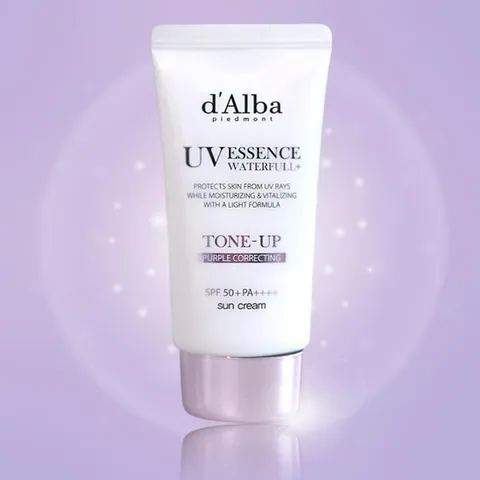 달바 워터풀 퍼플 톤업 선크림 비건 물광 50ml x 1개