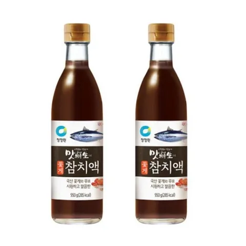 (1+1) 맛선생 꽃게 참치액 950g 구매 시 1개 더 증정 (총 2개)
