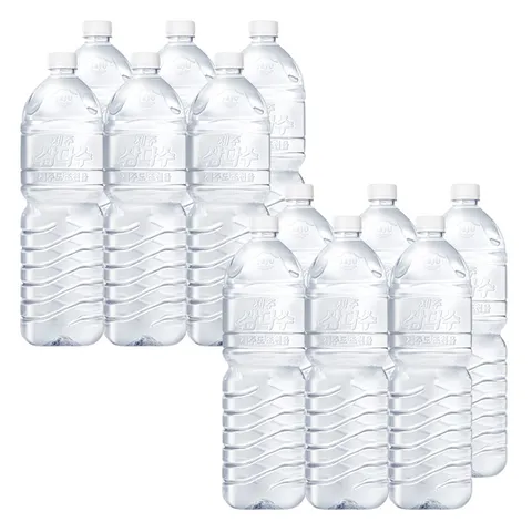 [M]제주 삼다수 무라벨 2L X 12병(무/유라벨 랜덤발송)