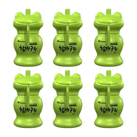 [하비비] [하비비] 청개구리 변기 클리너 120g 6개 세정제 살균