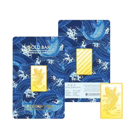 [삼성금거래소] 황금잉어 골드바 11.25g