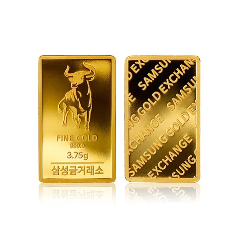 [삼성금거래소] 황금 소 골드바 3.75g