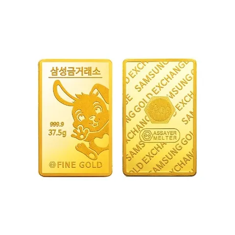 [삼성금거래소] 토끼 골드바 37.5g