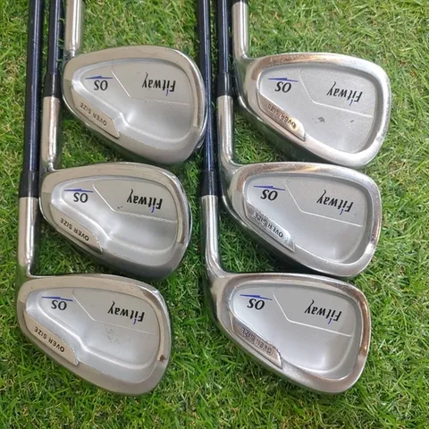[중고](여성-레어) FITWAY OVER SIZE 38그램 카본 R 5~P 6아이언