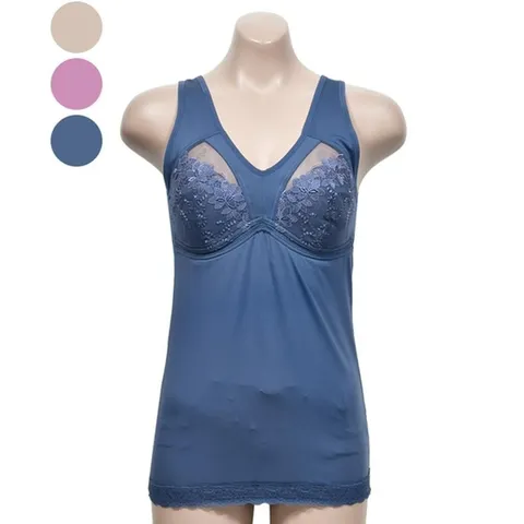 꽃자수 레이스 노몰드 브라런닝 팬티 세트 (WB6CF24)