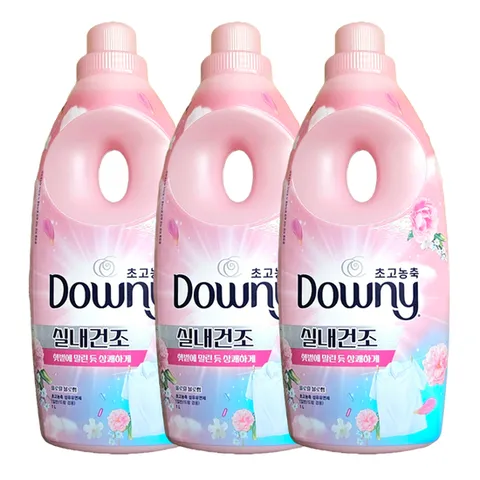 다우니 초고농축 섬유유연제 1L 용기(드럼/일반겸용) 플로럴 블로썸X3개