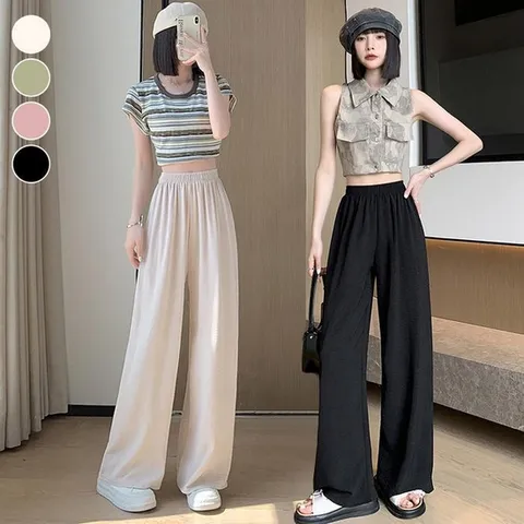 여성 와이드팬츠 여름바지 차르르 날씬해보이는바지