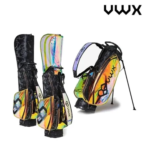 [중고]VWX SPORTY 블랙카모 스탠드백 (후드.커버2개)남.여 공용 완전A급