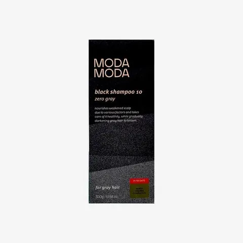 모다모다 제로 그레이 블랙 샴푸 10 머스크향 300g 2개-GTJ
