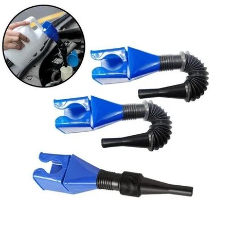 길이조절 주유 깔대기 비상 급유 자동차 오토바이