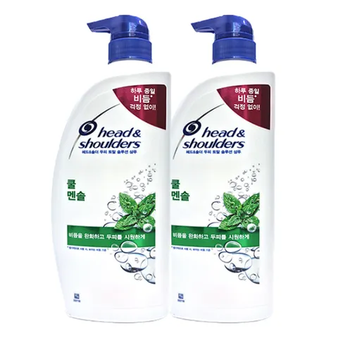 헤드앤숄더 샴푸 850ml 쿨멘솔X2개