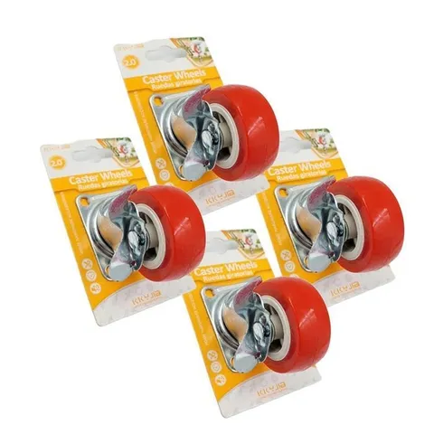 조립형 캐스터 휠 카트바퀴 4개 세트(대형)