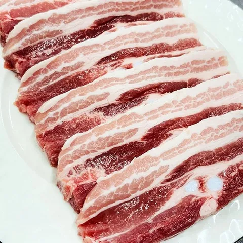 헝가리 냉삼 삼겹살 500g 냉삼겹 살 옛날삼겹살 수입 냉동 삼겹 살 한판 통 삼겹 살 에어프라이어 삼겹살