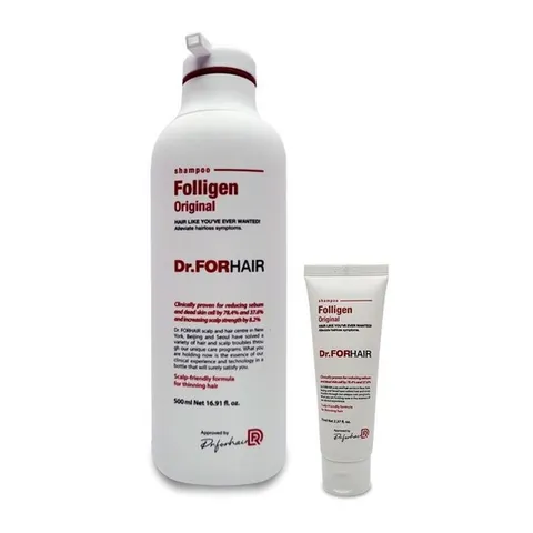 닥터포헤어 폴리젠 오리지널 샴푸 500ml + 70ml 탈모케어 1세트 Ss
