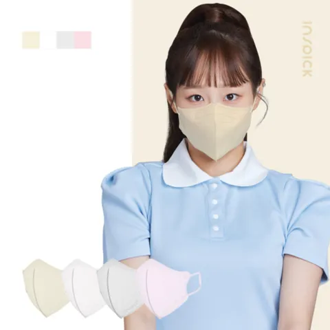 츄마스크 여름용 KFAD -3℃쿨마스크 100매입 4color