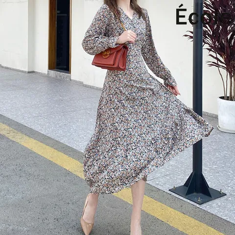 (에꼴드파리) 샤를 플라워 원피스_F28WOB014Z