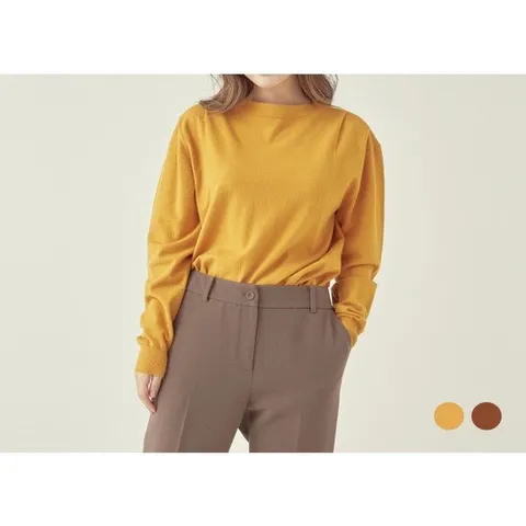 (클라비스) 클라비스어깨 턱 편한 풀오버(CVKRA4T09M).