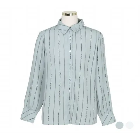 (클라비스) 클라비스변형 스트라이프 셔츠(CVYWA4902M).