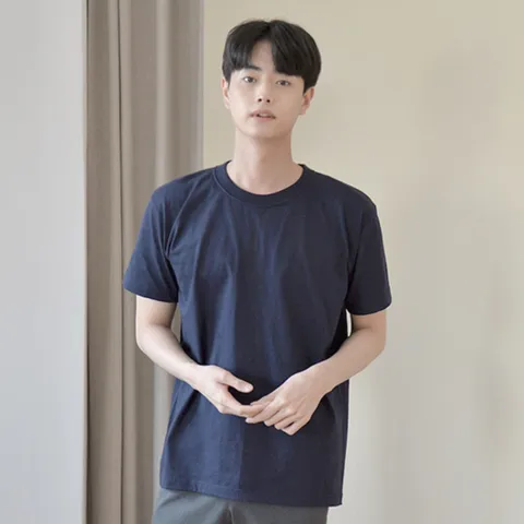 교복몰 베이직 티셔츠 14컬러 (남여공용) 반티 생활복.