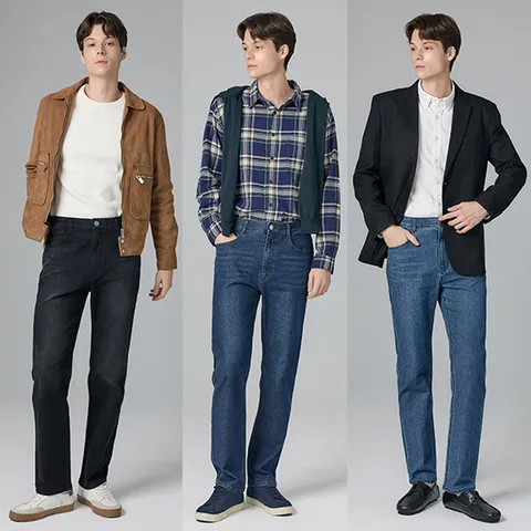 25FW  가을  뱅뱅 남성 트레이트 데님 3종 