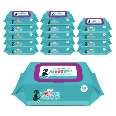 구연산 세균끝판왕 행주티슈 1세트 (15팩)