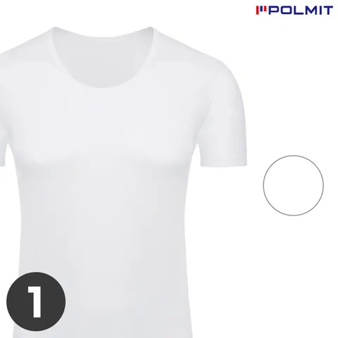 (폴밋) 남자 국산 고급 100수 순면 실켓 반팔 런닝 흰색 런닝셔츠 편한